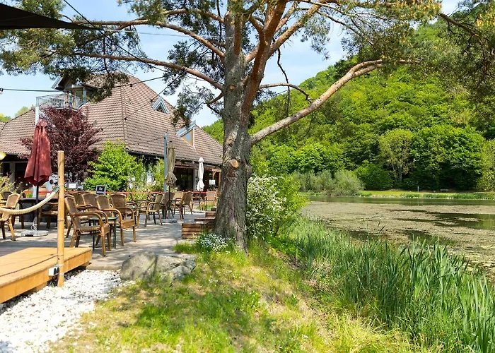 5 Sterne Annika Mit Kamin, Seeblick Und Grosser Terrasse בית נופש Rieden (Mayen-Koblenz)